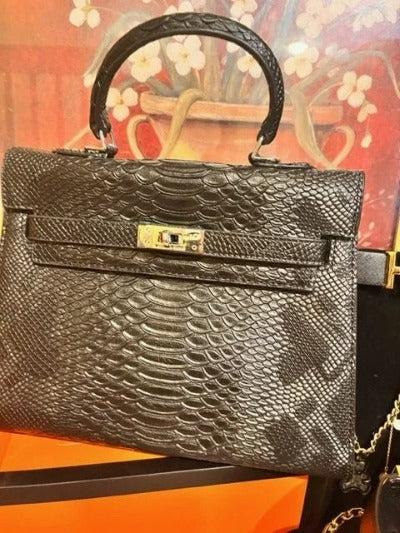 Women Crocodile Medium tote Bag