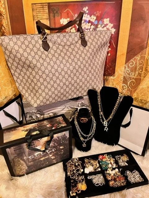 GG Beige - Lux Large Tote