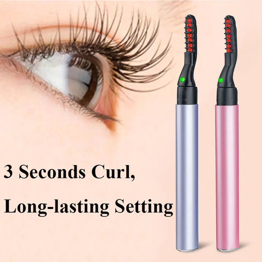 Electric Heated Eyelash Curler for long lasting, Perfect Curls
