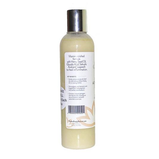 Organic Acne Cleanser – Gentle Face & Body Wash